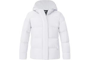 ZSHOW Girls' Lightweight Puffer Jacket Warm Hooded Winter Coat Quilted Outerwear Jacket