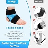 NEWGO Ankle Ice Pack Wrap for Injuries Reusable Hot Cold Therapy view 7