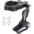 Miayaya Chain Guide Mountain Bike Chain Guide Bike MTB Chain Guide Guard Bicycle Chain Protector Suitable for Circular Seat Tube Single Disc Chain Guide Adapter 26-36MM (Nylon + Aluminum Alloy Black)