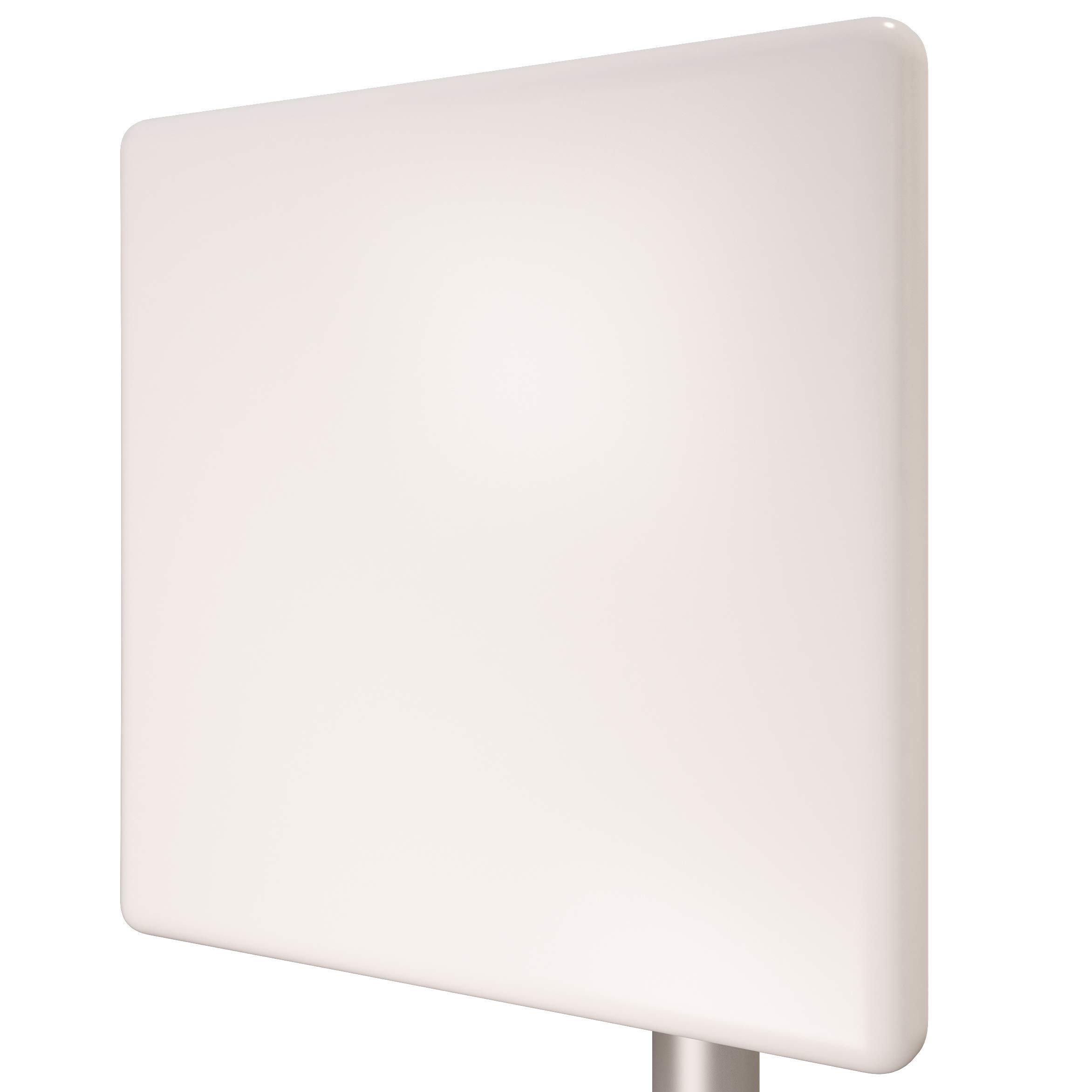 Tupavco TP511 WiFi Panel Antenna 2.4GHz (20dBi) Outdoor Directional (2400-2483 MHz) Wireless Network Signal (Pole Mast Mount) Weatherproof High-Gain Long Distance Range (N-Female Connector)