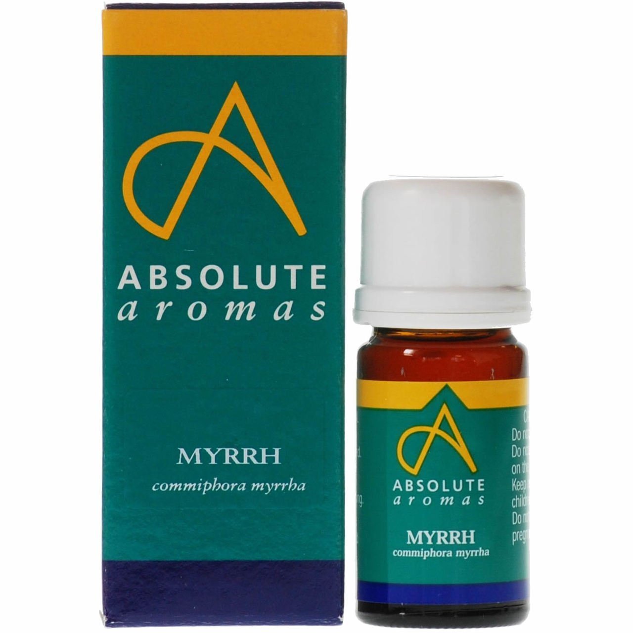 Absolute Aromas Myrrh Essential Oil 10ml - 100% Pure, Natural, Undiluted and Cruelty-Free - for use in Diffusers and Aromatherapy Blends