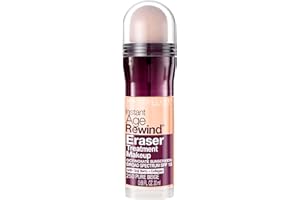 Maybelline Instant Age Rewind Eraser Treatment Makeup with SPF 18, Anti Aging Concealer Infused with Goji Berry and Collagen, Pure Beige, 1 Count
