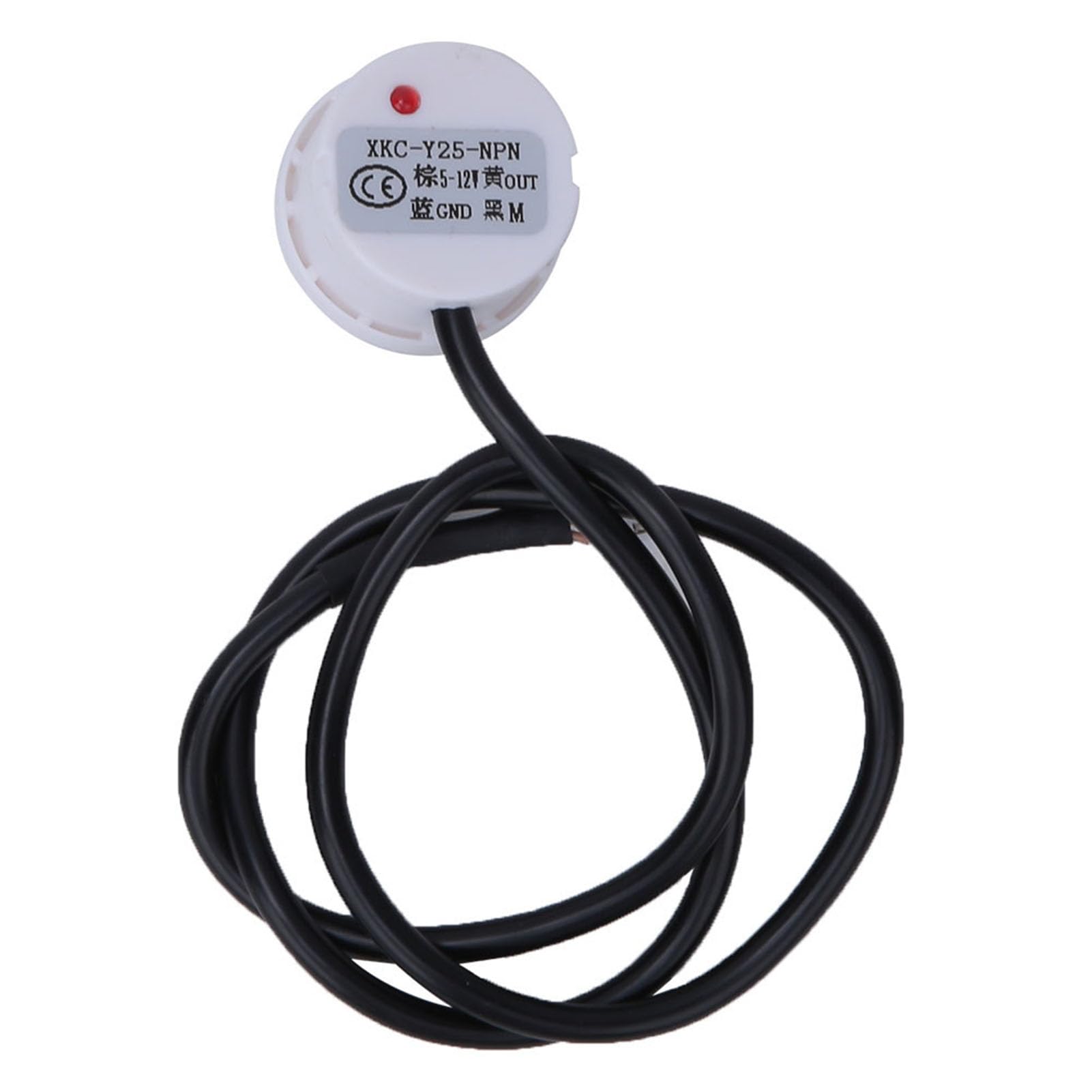 Liquid Level Sensor Non Contact Capacitive NPN Output XKC Y25 NPN 5-12V IP67 Water Proof for Non Metallic Tank Level Detection and Control