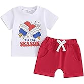 4th Of July Baby Boy Outfit Infant T Shirt Shorts 2pcs Set Toddler Fourth Of July Outfits Kids Summer Cute Clothes