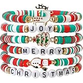 TOOMCYD 6pcs Friendship Matching Bracelets for Women, Best Friend Beaded Stretch Bracelet Bestie Gifts Party Merch Costume Crown Accessories