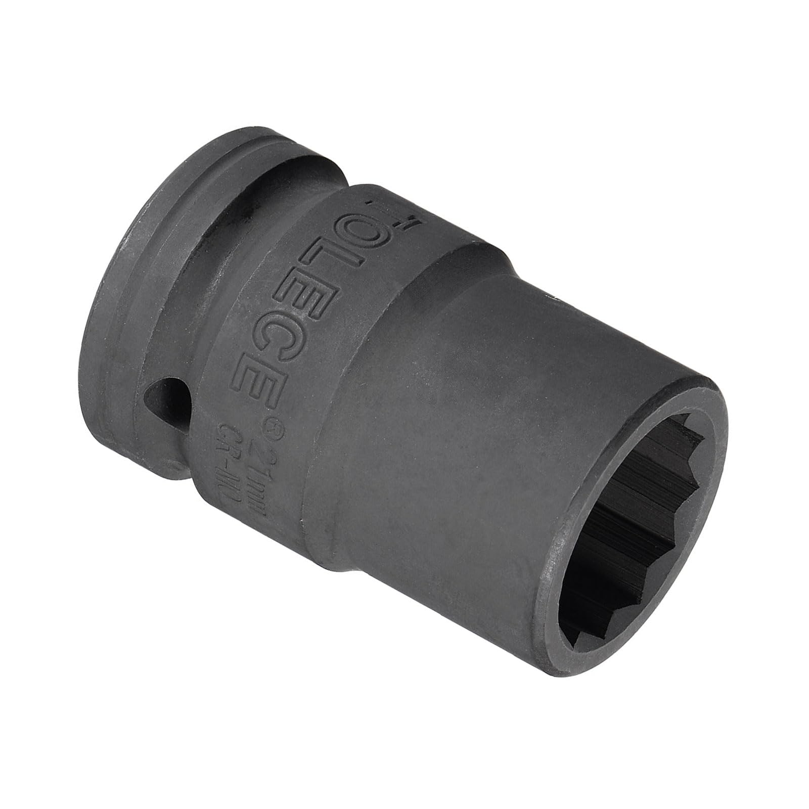 CoCud Impact Socket, 3/4" Drive 21mm Socket 56mm Length, CR-MO 12 Point - (Applications: for DIY Hand Making Repairing)