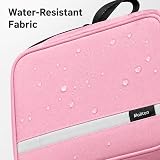Maliton Hanging Toiletry Bag Pink 4 Layers Foldable Large Capacity 25x18x10cm view 5