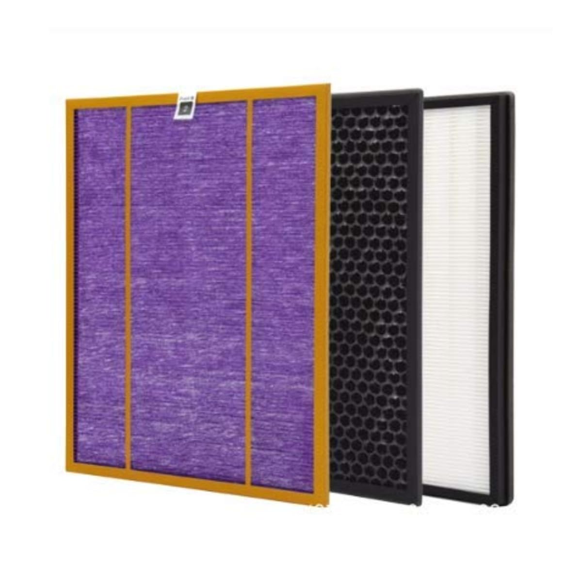 YanBan 3pcs ac4141 ac4143 ac4144 Filter Kit for Philips AC4072 AC4074 AC4083 AC4084 AC4085 AC4086 AC4014 ACP073 Air Purifier Parts