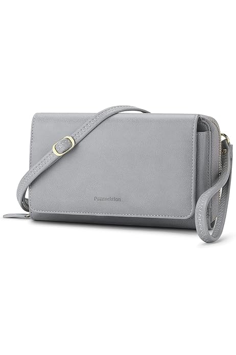FyLybois Women’s Crossbody Purse – Cell Phone Bag, Oxford Fabric, Adjustable Strap (29.5-53.2"), Multiple Pockets, Water-Resistant, For Travel & Everyday - View #3