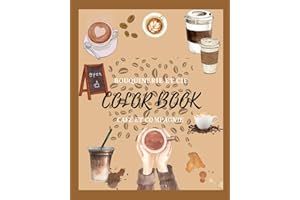 Livre à colorier- Coffee addict