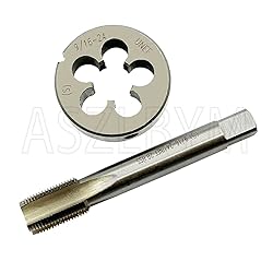 ASZLBYM 9/16-24" Tap And Die Set ，UNEF HSS right