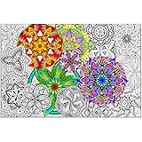 Mandala Madness - Giant Wall Size Coloring Poster - 32.5