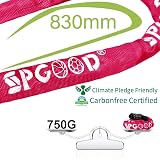 SPGOOD Bike Lock 830mm 5-Digit Resettable Code 14 Colors Pink 7mm Chain view 2