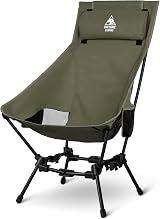 OneTigris Dragonhide Oversized Camping Chair with Pillow 275 lb Capacity