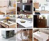 VITA FELICE Clear PVC Table Protector 90x200 cm Heavy Duty Waterproof view 6
