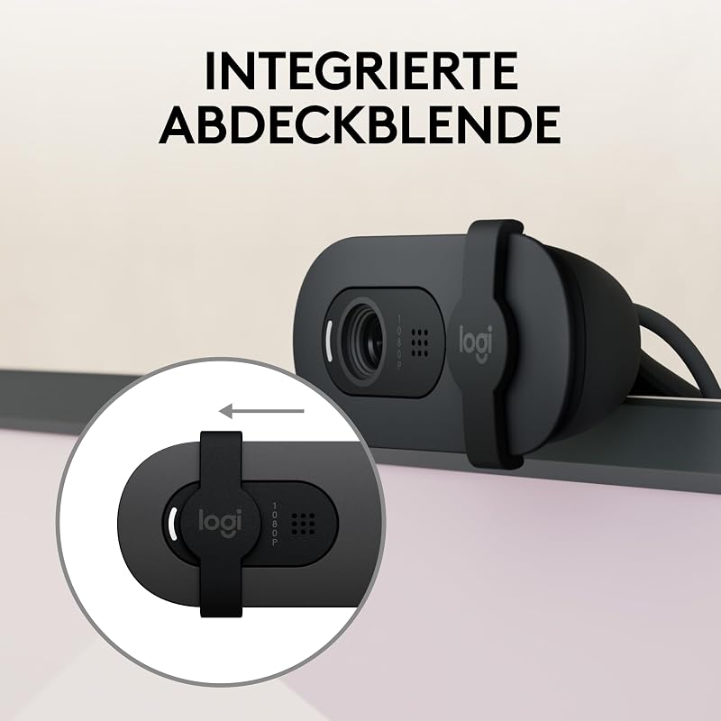 Brio 100 Full HD-Webcam für Meetings und Streaming