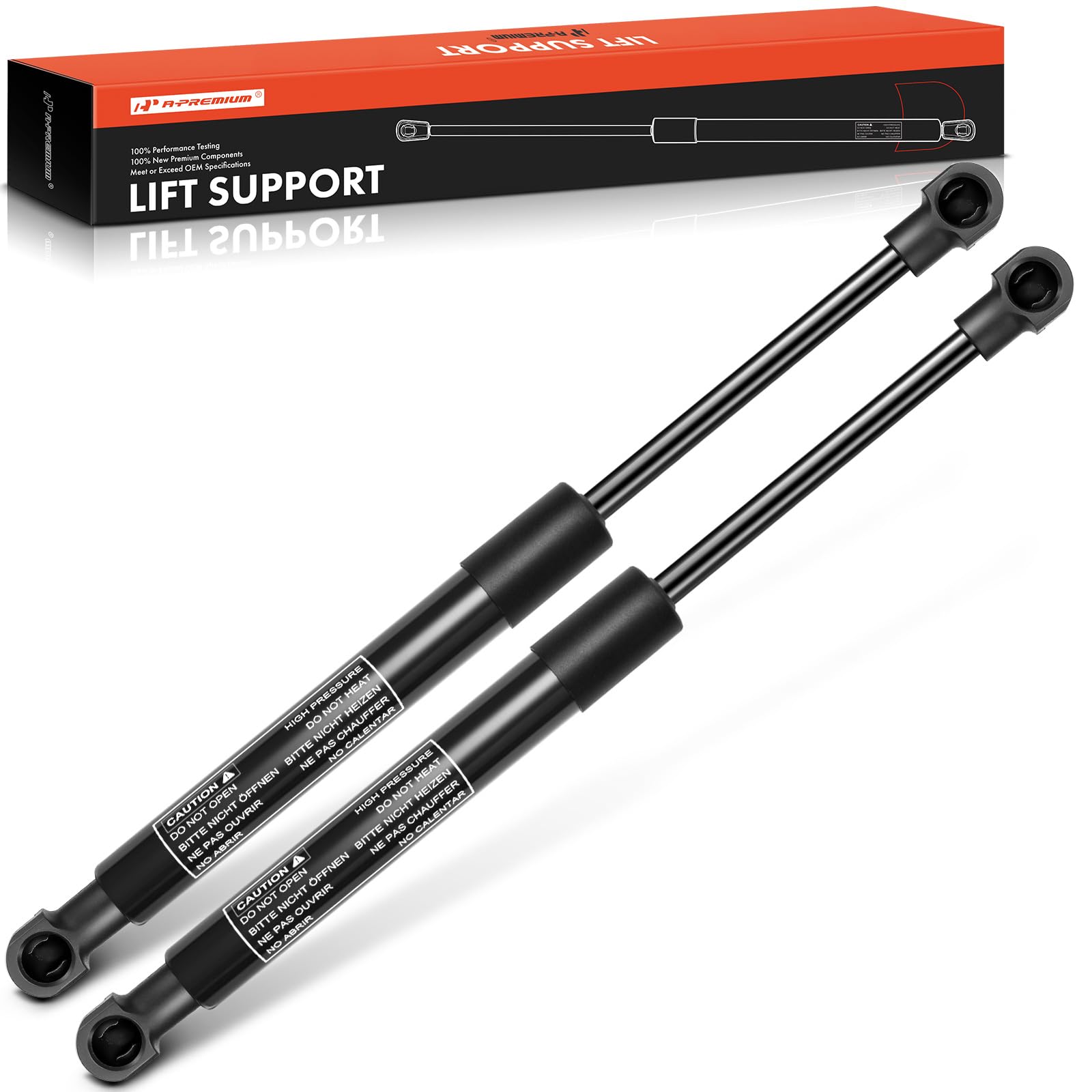 Photo 1 of A-Premium Front Hood Lift Supports Shock Struts Compatible with BMW 120i 2005-2010 125i 2009-2010 128i 2008-2013 130i 2006-2010 135i 2008-2013 135is 2013