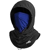 Summer Balaclava face Mask for Sun Protection Face Shield UV Protection Hood Full Head Cover for Men Women Fishing Cycling Hiking Black