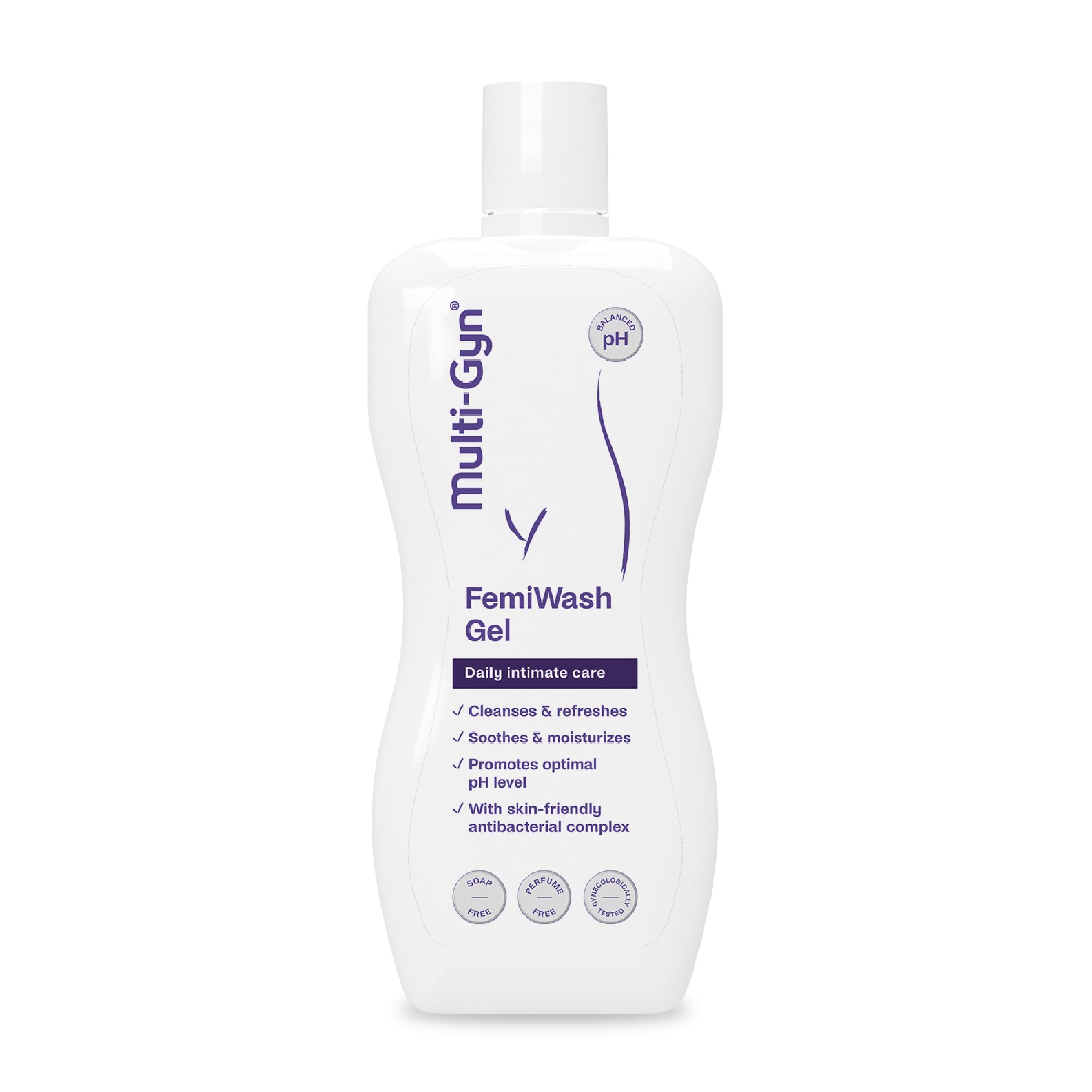 Multi-Gyn FemiWash Gel - Intimate Wash - for Daily Intimate Care - Maintain a Healthy Intimate Area - Ph Balance Soap-free microfoam Intimate Wash Lotion for Women - 220 ml