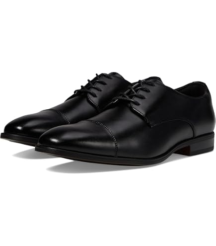 STACY ADAMS‎ Men Oxford Shoes Abbott Cap Toe Size 10 Black Business Casual Abbott Cap Toe Oxford Men main image 2