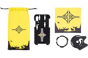 Phone Skope Complete Digiscoping Kit, Compatible with iPhones or Samsung, Includes PhoneCase + Eyepiece Adapter + Lens Cloth