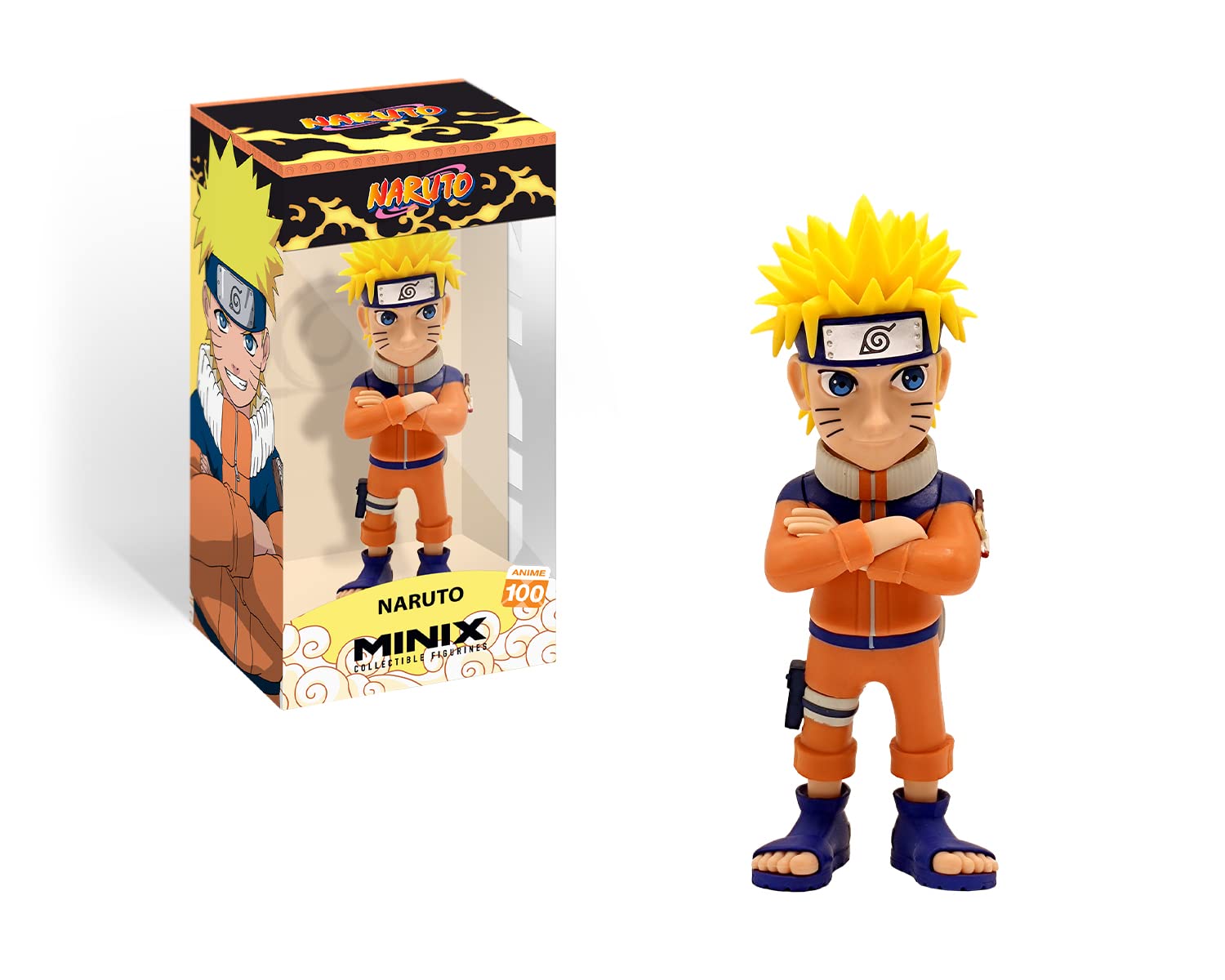 MINIX Bandai Naruto Uzumaki Model | Collectable Naruto Figure | Bandai Manga And Anime Toys Range | Collect Your Favourite Naruto Figures For An Anime Merchandise Collection