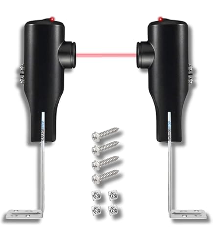 Compatible With Overhead Door Sensors After 1993 GSTB-R STB-BL Garage Door Safety Sensor Replacement - Compatible With Genie/Overhead Door Openers After 1993 Genie Garage Door Opener Sensors - View #2