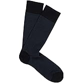 Marcoliani Milano Mens Mid Calf Classic Birdseye Pima Cotton Socks