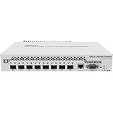 MikroTik 9-Port Desktop Switch, 1 Gigabit Ethernet Port, 8 SFP+ 10Gbps Ports (CRS309-1G-8S+IN)