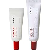 FRANKLY Retinol Starter Duo: Retinol 0.1% &amp; 0.3% Cream | Skincare Gifts for Women | Anti Aging, Acne Care &amp; Skin Turnover | For All Skin Types | Vegan &amp; Cruelty Free | Korean Skin Care Set