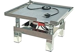 35x35 cm "Vibro Pro Kinetic "small Concrete Vibration Table Vibrating Test Bench compactor Platform Stainless Steel 110V