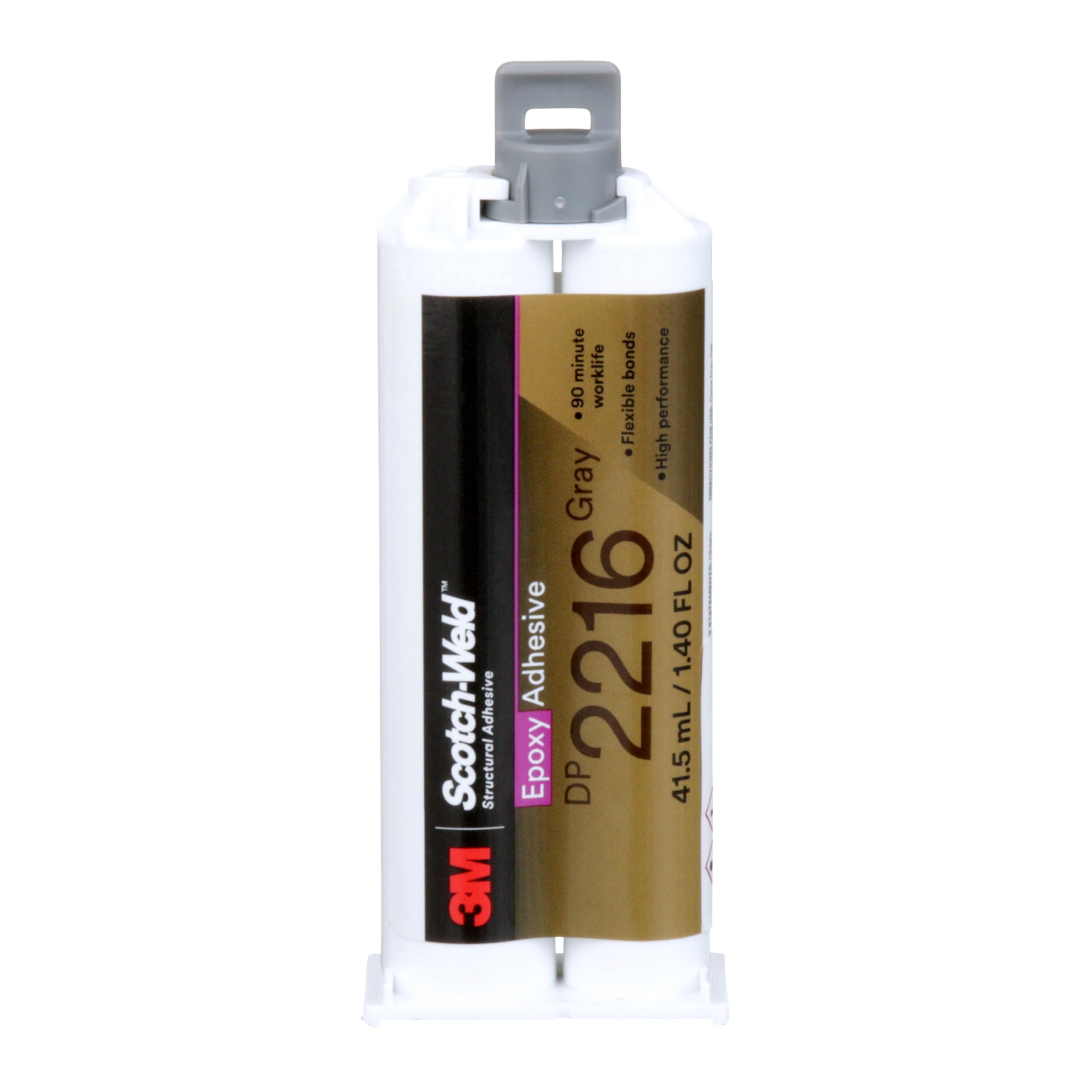 Photo 1 of 3M Scotch-Weld Epoxy Adhesive DP2216, Gray, 41.5 mL Duo-Pak, 12 ea/Case