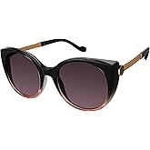Jessica Simpson Womens J5012 Retro Cat Eye Sunglasses With Uv400 Protection