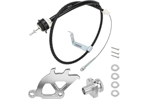 FIT4DRIVE AMP-83004-125 labwork Clutch Quadrant & Clutch Cable & Firewall Adjuster Kit for Ford1996-2004 Mustang (AMP-83004-125)