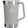 Stanley Stay-Chill Pitcher 64 oz | Cold Water, Beer, and Drink Pitcher with Lid | Large Capacity Durable Beverage Container with Handle | Insulated Stainless Steel | BPA-Free