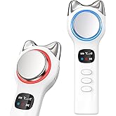 Warming and Cooling Firming Device, Light Face Tool with Vibration, Electric Skin Care Kit, Facial Massager with 46-70℉ Cold, 100-117℉ Hot
