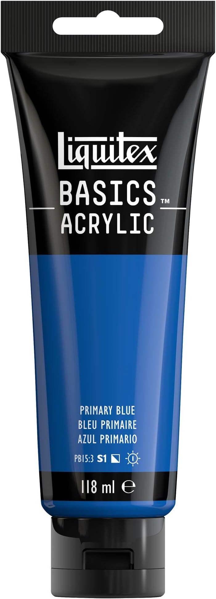 Liquitex Basics Acrylic Paint Primary Blue 118 ml Tube