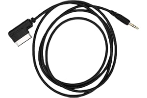 aqxreight AMI MDI 3.5mm Jack Aux Adapter Cable Car Music Interface Aux Input Cable for A Class