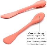 RamPula Silicone Face Mask Brush Dual End Spatula & Bristle Scrubber view 5