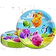 PC 10 Cartoon Sunny Bunnies 9 IN Paper Plates - Serve Up Smiles at Your Sunny Celebration!