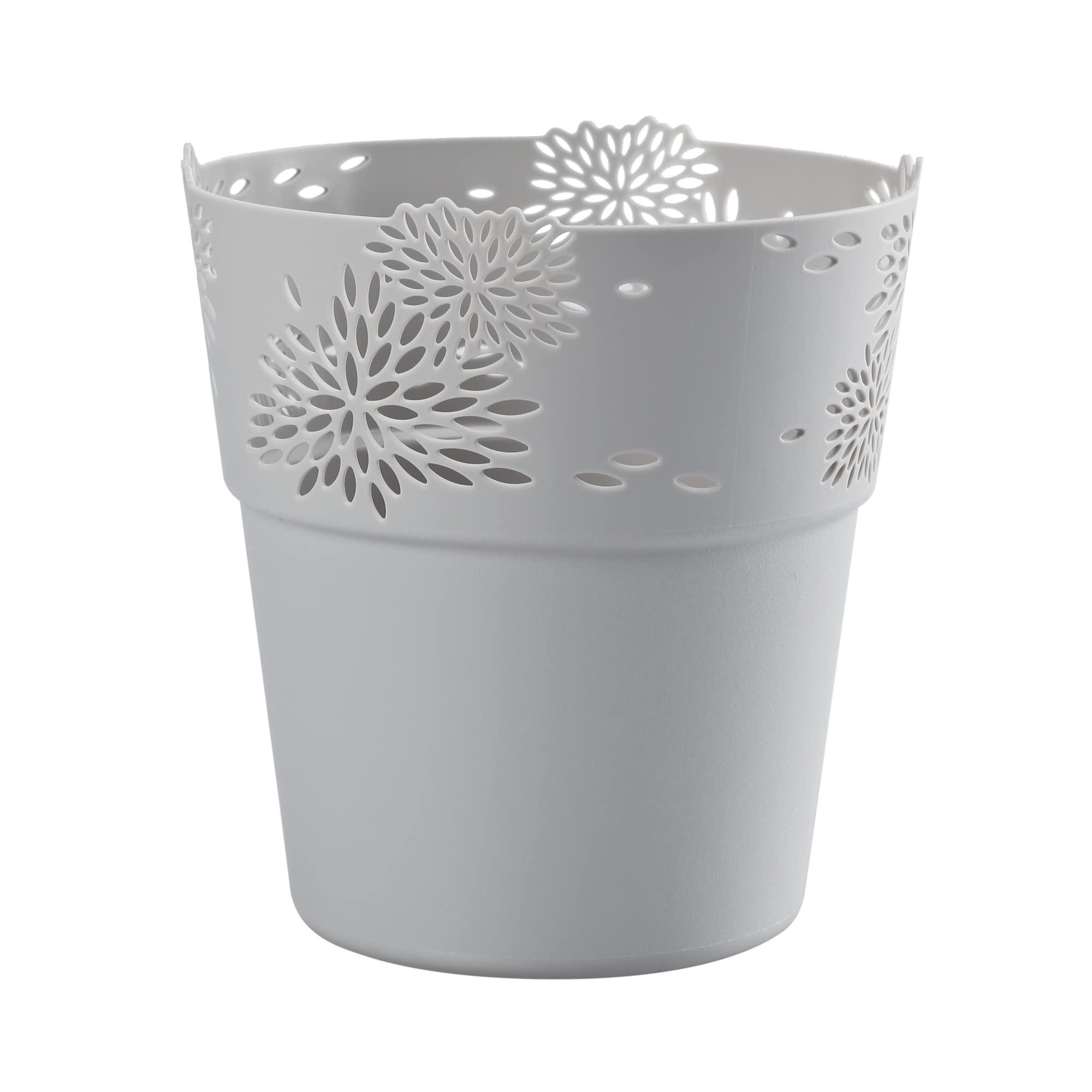 VERDENIA Flower Pot Cover, Gray, 11,5x12,3cm