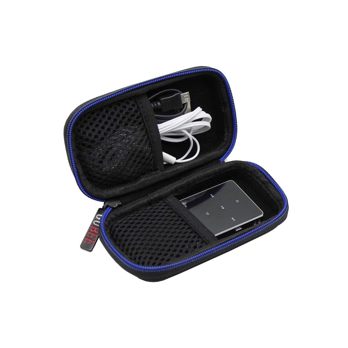 GUBEE Mp3 Player Case, Hard Travel Case Storage Bag for Bluetooth MP3/MP4 Player