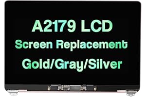 XIMIELEC 13.3" LCD Screen Replacement for MacBook Air Retina 2020 A2179 2019 A1932 EMC 3302 LCD Retina Display Assembly MVH22 MVH42 MVH52 MWTJ2 MWTK2 MWTL2 (Rose Gold)