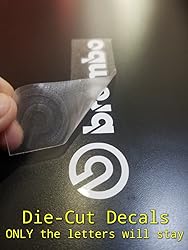 R&G Brembo Decal Combo for 6 & 4 Piston Brakes