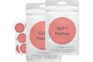 LUMZIST GLP-1 Patches,Natural Ingredients Cosmetic Patch,with L Glutamine, Berberine, Chromium, Pomegranate and Cinnamon,Firming Skin Care for Women (2Packs, 60Count)