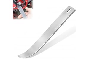 DWH 4140 Pry Tool Car Trim Removal Tool Kit, Metal Car Panel Removal Tools Pry Bar, Auto Door Audio Dash Panel Popper Trim Puller