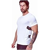 Conceal Carry Shirts for Men - Holster Tank Top - Everyday Concealed Carry Compression Shirt