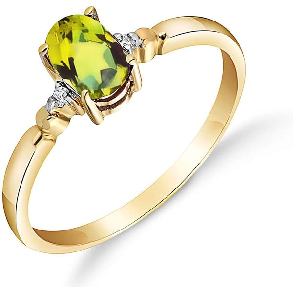 Galaxy Gold 14k Solid Gold Ring – 0.96 Ct Natural Heart-Shaped Peridot With Genuine Diamond Halo, Handcrafted In USA