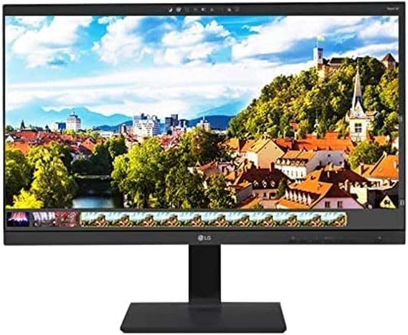 LG 24BK55YP-B 24" Full HD IPS Monitor 1920x1080 5ms DP HDMI DVI Pivot Speakers