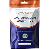 Vitamatic Lactobacillus Salivarius Probiotic Powder - Digestive Support - 100 Gram (3.5 OZ) - 100 Servings
